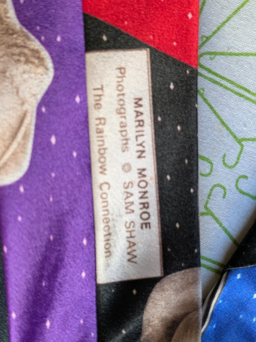 Women’s Marilyn Monroe Print Tie - Multicolor